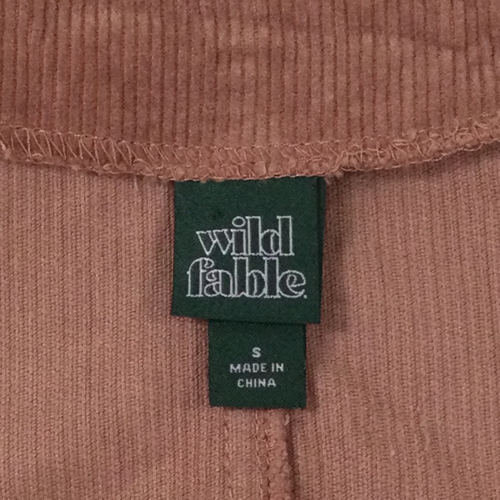 Wild Fable Brown Corduroy Jumpsuit with Bib Front - Picture 9 of 10